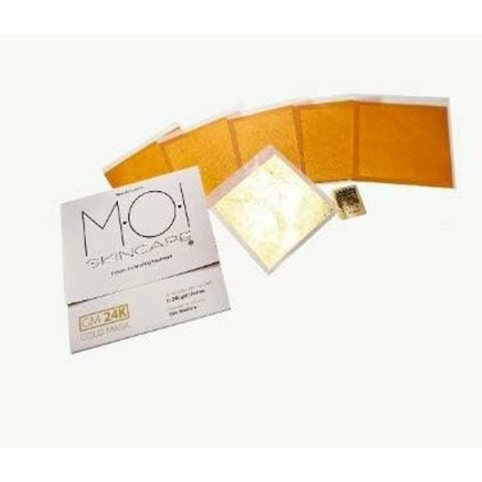 Maschera Viso MOI GOLD MASK 24K 7 Pezzi 2