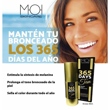 Autobronzant Corporel MOI 365 DAYS TAN 30 ml 2