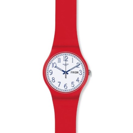 Orologio Unisex Swatch RED ME UP (Ø 41 mm)