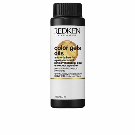 Dauerhafte Coloration Redken COLOR GEL OILS Platinblond Nº 10AV-10.12