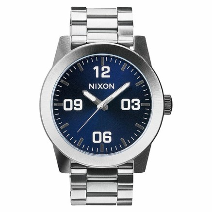 Orologio Uomo Nixon CORPORAL SS Argentato