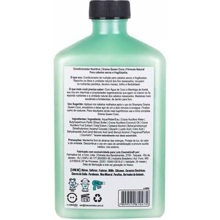 Haarspülung Lola Cosmetics Drama Queen Coco 250 ml 2