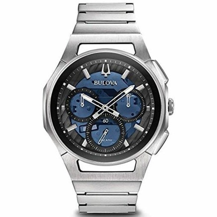 Orologio Uomo Bulova 96A205 Argentato