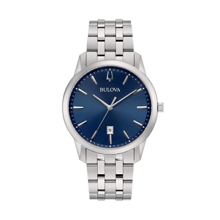 Orologio Uomo Bulova 96B338 Argentato
