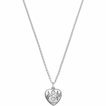 Collana Donna Gucci YBB455542001 Argentato