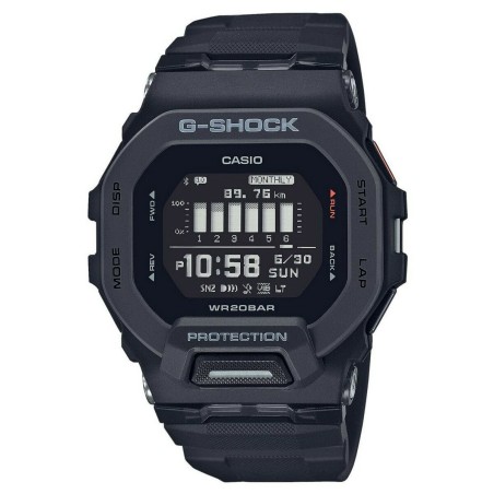Men's Watch Casio G-Shock G-SQUAD STEP TRACKER BLUETOOTH® Black (Ø 4