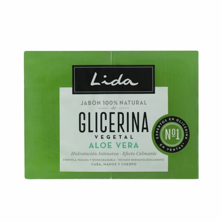 Pastilla de Jabón Lida Glicerina 125 g 2 Unidades