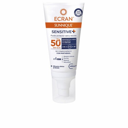 Protezione Solare Ecran ECRAN SUNNIQUE Spf 50+ 50 ml
