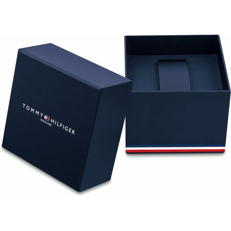 Reloj Hombre Tommy Hilfiger 1710498 Negro Plateado (Ø 44 mm)