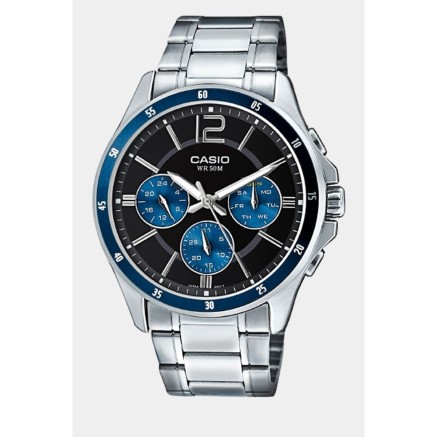 Horloge Heren Casio COLLECTION Zwart Zilverkleurig (Ø 35 mm) (Ø 43,5
