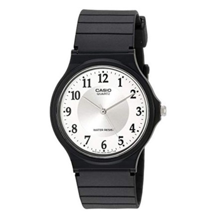 Unisex Watch Casio COLLECTION White Black (Ø 34 mm)