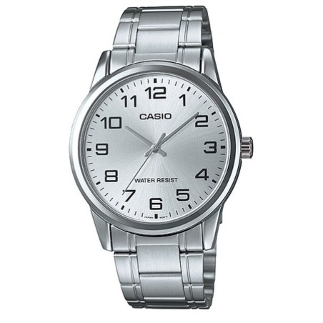 Horloge Uniseks Casio COLLECTION Wit Zilverkleurig (Ø 38 mm)