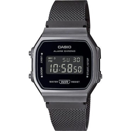 Unisex-Uhr Casio A168WEMB-1BEF Schwarz (Ø 36 mm) (Ø 38,5 mm) (Ø 34