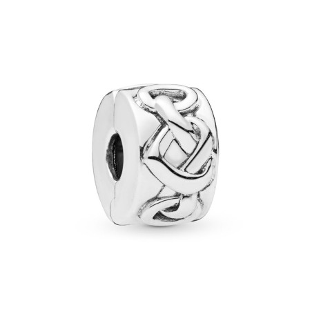 Charm da Donna Pandora KNOTTED HEARTS CLIP