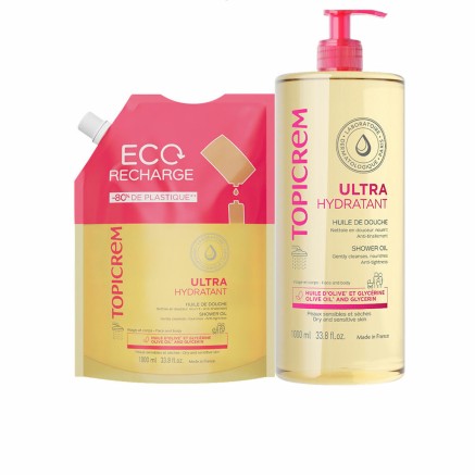 Olio Doccia Topicrem UH 2 Pezzi