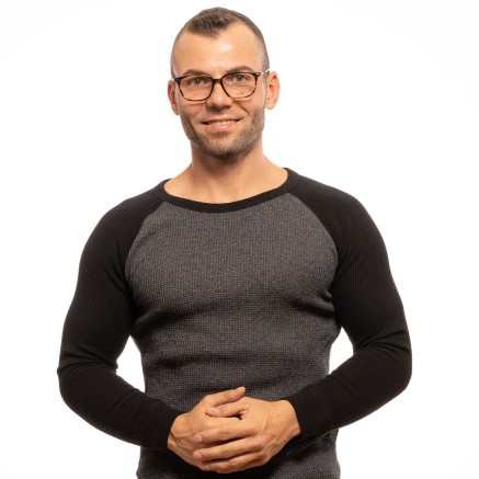 Men' Spectacle frame Lozza VL4089 5306YH 2