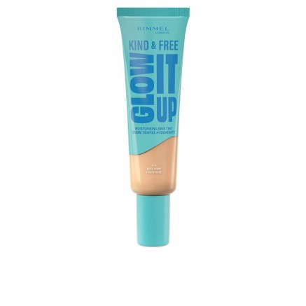 Base de Maquillaje Fluida Rimmel London KIND & FREE Nº 010-Rose Ivory