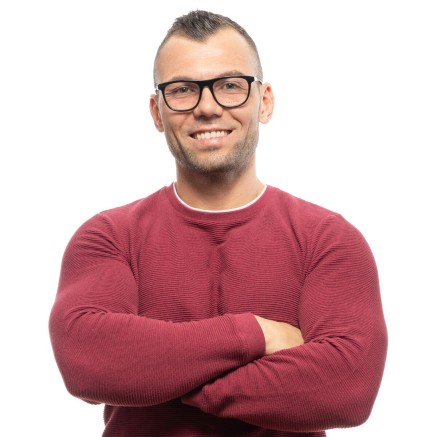 Men' Spectacle frame Sandro Paris SD1019 54001 2