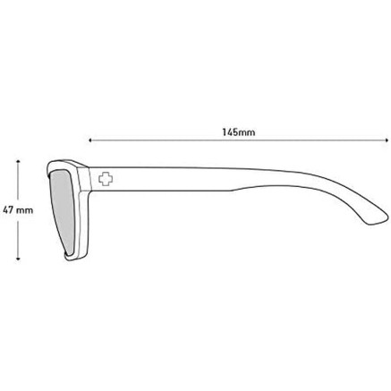 Gafas de Sol Unisex SPY+ 673520102356 HELM 2 57 2