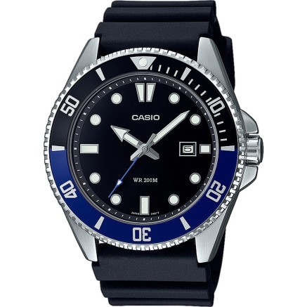 Horloge Heren Casio MDV-107-1A2VEF Zwart (Ø 44 mm)