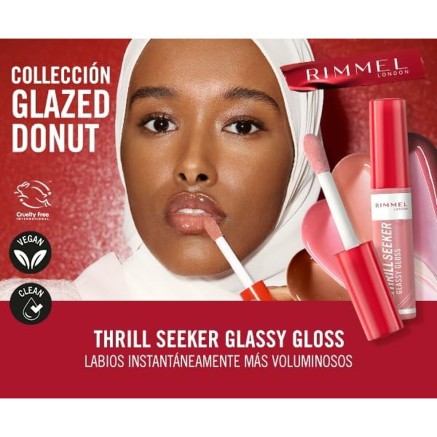 Lip-gloss Rimmel London THRILL SEEKER Nº 650-Sweet Frosting 6 ml 2