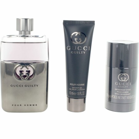 Cofanetto Profumo Uomo Gucci GUILTY POUR HOMME 3 Pezzi