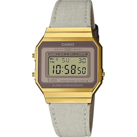 Unisex-Uhr Casio VINTAGE SLIM DESIGN Braun (Ø 35,5 mm)