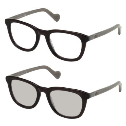 Men's Sunglasses Moncler PHOTOCHROMIC TRANSPARENT GRAY WITH MEDIUM GRA