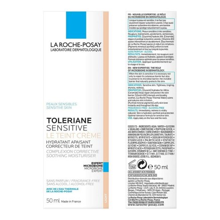 Hydrating Cream Toleriane Sensitive Color La Roche Posay 100130 Cream 2