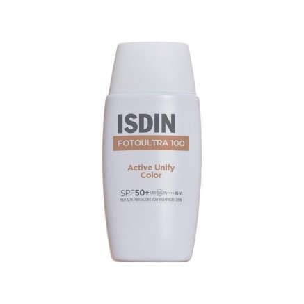 Protector Solar con Color Isdin FOTO ULTRA 100 Spf 50+ 50 ml