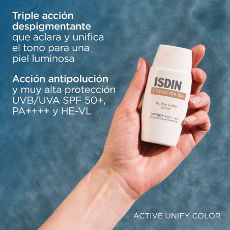 Protezione Solare Colorata Isdin FOTO ULTRA 100 Spf 50+ 50 ml