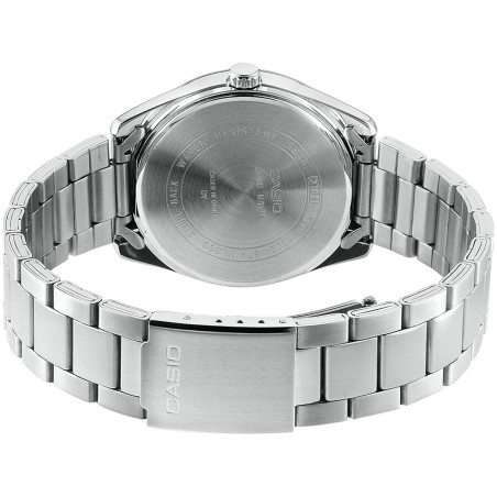 Reloj Hombre Casio DATE Plateado Multifunción Negro (Ø 39 mm)