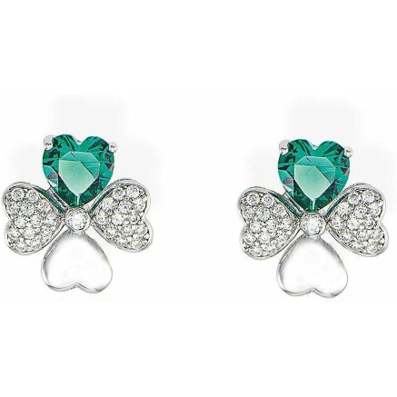 Pendientes Mujer Amen EQUBV Plata