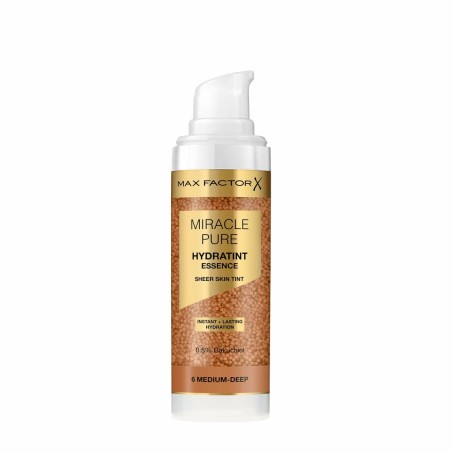 Base de Maquillaje Fluida Max Factor MIRACLE PURE Nº 6-Medium-Deep 30