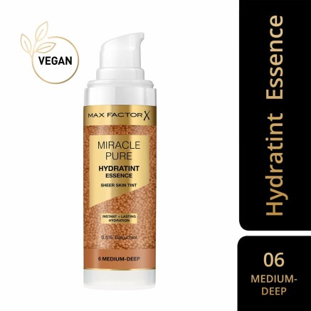 Base per Trucco Fluida Max Factor MIRACLE PURE Nº 6-Medium-Deep 30 ml 2