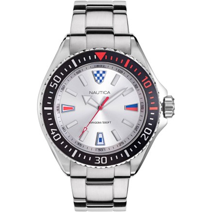 Orologio Uomo Nautica NAPCPS905 Argentato (Ø 46 mm)