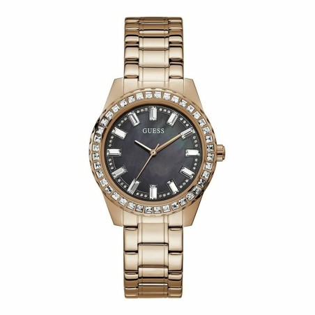 Orologio Donna Guess GW0111L3 Nero Oro Rosa