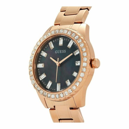 Orologio Donna Guess GW0111L3 Nero Oro Rosa
