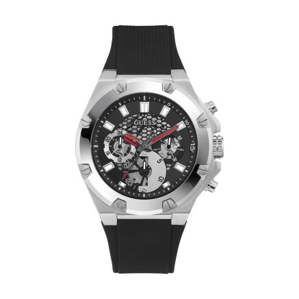 Orologio Uomo Guess GW0334G1 Nero (Ø 46 mm)