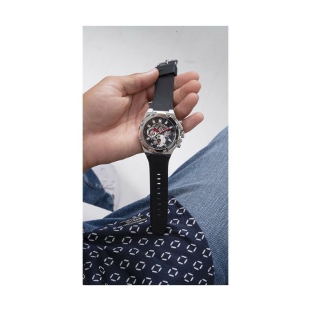 Orologio Uomo Guess GW0334G1 Nero (Ø 46 mm)