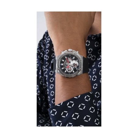 Orologio Uomo Guess GW0334G1 Nero (Ø 46 mm)