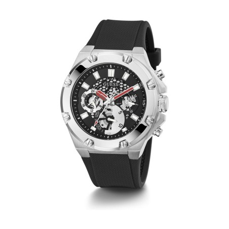 Orologio Uomo Guess GW0334G1 Nero (Ø 46 mm)