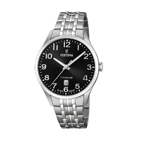 Orologio Uomo Festina F20466/3 Nero Argentato (Ø 40 mm)