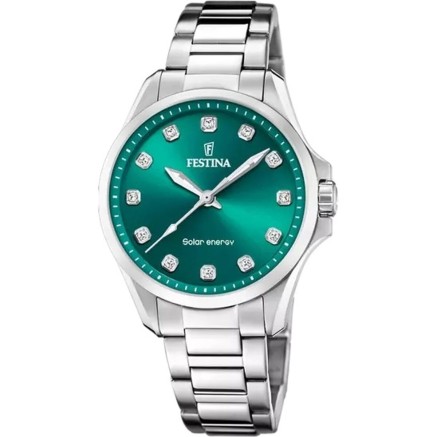 Orologio Uomo Festina F20654/3 Verde Argentato