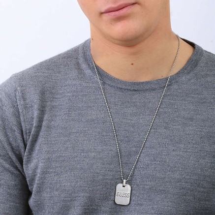 Men's Necklace Guess JUMN01355JWSTT-U 2
