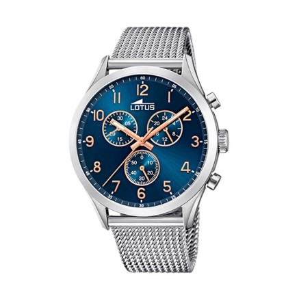 Horloge Heren Lotus 18637/3 Zilverkleurig