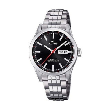 Orologio Uomo Lotus 18670/4 Nero Argentato