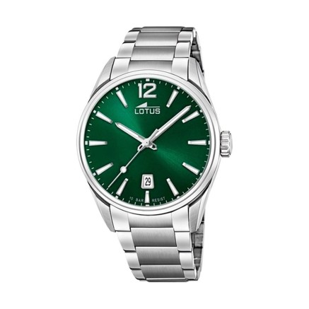 Orologio Uomo Lotus 18692/4 Verde Argentato