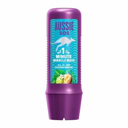 Maschera per Capelli Aussie SOS 1 MINUTE 250 ml