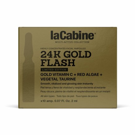 Fiale laCabine 24K GOLD FLASH 2 ml 10 Unità